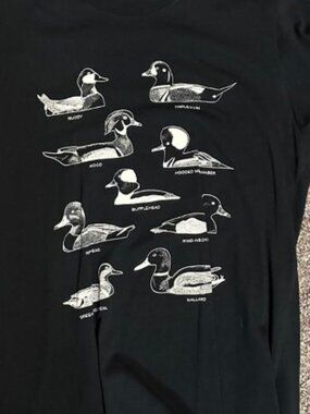 TWO ITEMS bird collective Ts med and kids xl (fits like small!)